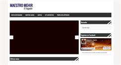 Desktop Screenshot of maestromehir.org