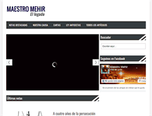 Tablet Screenshot of maestromehir.org